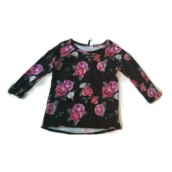 H&M Sweaters - H&M Fun & Flirty Floral Sweater Top